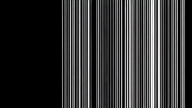 Abstract background with vertical lines. The gray lines are thin and against a dark background looping animation