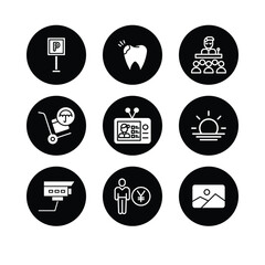 Set of icons in trendy line style. Business, ecommerce, finance, accounting. Big set Icons collection. Vector illustration.