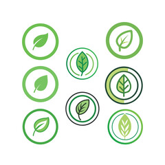  Leaf logo icon.