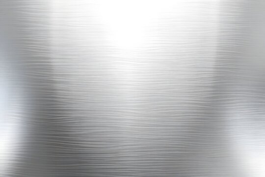A smooth, reflective metallic surface with subtle texture and light reflections.