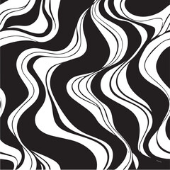 Seamless pattern abstract silhouette vector