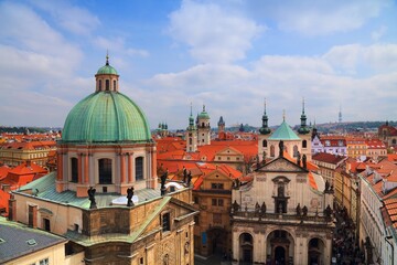Fototapeta premium Cityscape of Prague Stare Mesto