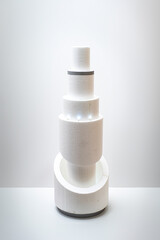 The technology of making large wedding cakes