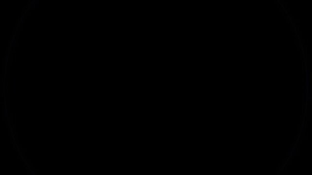 Animation of diverging circles. neon shock wave. animation of the circle. Neon Circle lights background