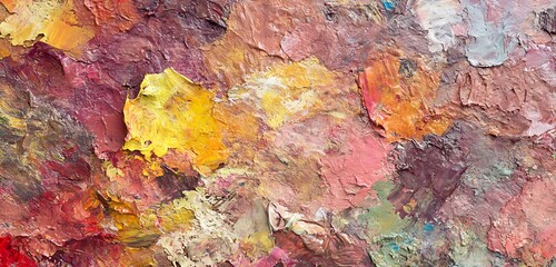 detailed textured surface vibrant with colorful