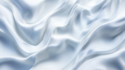Fototapeta premium White silk satin background.