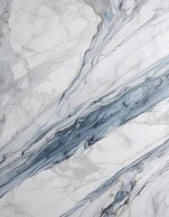 Elegant marble texture in white, blue, and gray hues, surface, shiny, chic