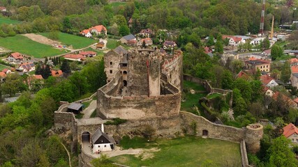 Medieval castle in Bolkow, Lower Silesia, Poland.