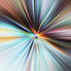 Fototapeta premium Colorful zoom motion effect. Abstract background. Color lines. Colored texture backdrop and banner. Multi color gradient pattern and textured wallpaper.