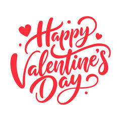 Obraz premium Happy Valentine's Day Vector Illustration
