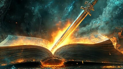 Burning Book and Sword: A Fantasy Realm