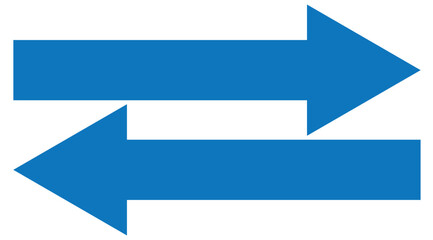 Obraz premium Set of long arrow vector, icon. red horizontal double side arrow. Straight long arrow vector icon set. Long arrows left and right in flat style. Long arrow