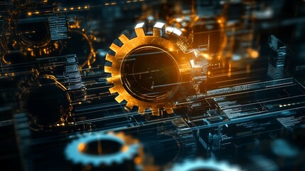 Realistic depiction of quality management framework showcasing ISO standards continuous improvement tools