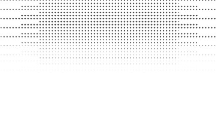 Abstract Texture with Black and White Halftone Dots Design