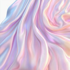 Obraz premium Luxurious Silk Drapery with Pastel Blur