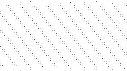 Dynamic Halftone Pattern Texture Design in Black and White