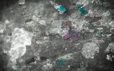 abstract 3d colorful paint layers relief creative backdrop white gray blue purple with isolated...