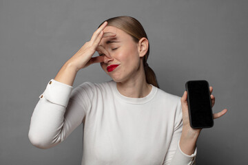 feeling disgusted, holding nose to avoid smelling a foul and unpleasant stench