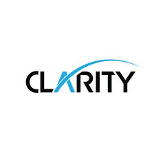 CLARITY Typography Logo Design