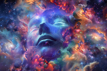 Cosmic Consciousness: A Surreal Exploration of the Mind's Infinite Depth