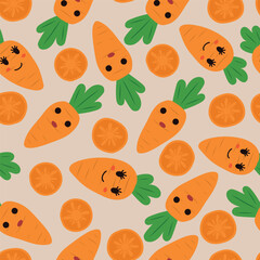 carrot seamless pattern