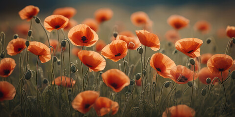 Fototapeta premium Poppy flowers