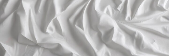 Obraz premium Soft, delicate texture of white creased tissue paper, textured, background, crumpled, surface, material