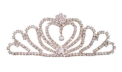Diamond Tiara on a transparent background  © BeeBatch