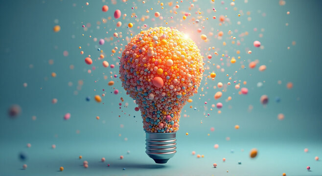 illustration of a balloon, bulb, light, lamp, lightbulb, energy, idea, electricity, electric, glass, power, light bulb, concept, bright, innovation, object, technology, inspiration, equipment, inventi