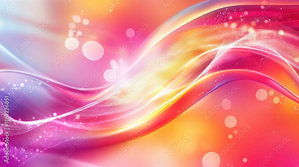 Aufkleber abstract colorful background with internet connection concept