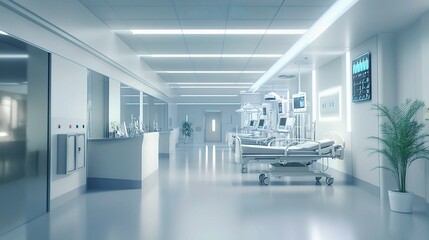 Advanced Healthcare Technology Integration in Modern Medical Facility