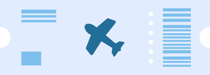 Airplane ticket icon

