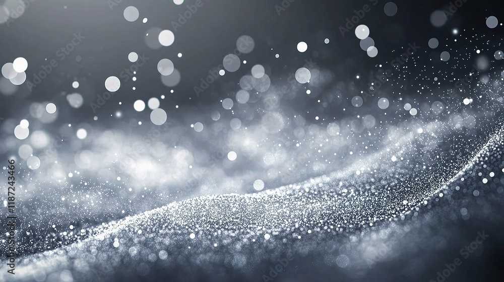 Aufkleber smooth gray and white abstract background with sparkling effect
