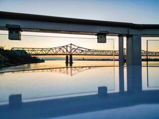 Golden hour on the river