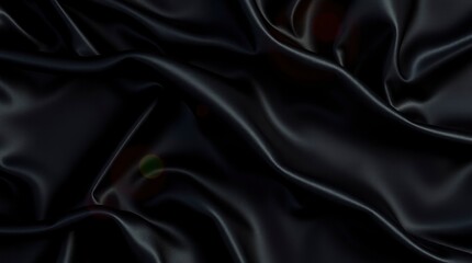 Obraz premium Beautiful smooth elegant wavy beige / light brown satin silk luxury cloth fabric texture, abstract background design. Copy space. Card or banner