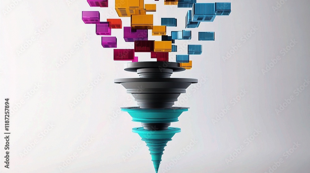 Poster Abstract Data Mining Process with Layered Visualization Elements