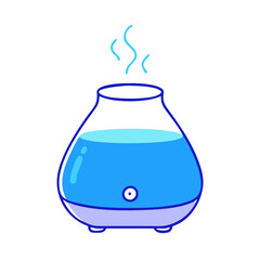 aromatherapy diffuser vector icon, aromatherapy diffuser vector illustration - simple illustration of aromatherapy diffuser, perfect for logos,and aromatherapy diffuser -themed designs.