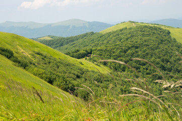 Bieszczady widziane z góry - Rawki
