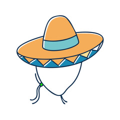 charro mexican cowboy hat vector icon, charro mexican cowboy hat vector illustration-simple illustration of charro mexican cowboy hat, perfect for logos,and charro mexican cowboy hat-themed designs.