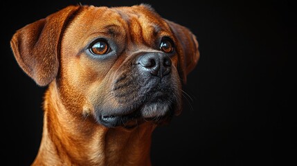 Obraz premium Portrait of a dog.