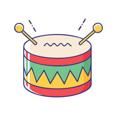 mexican drum vector icon, mexican drum vector illustration-simple illustration of mexican drum, perfect for logos,and mexican drum-themed designs.