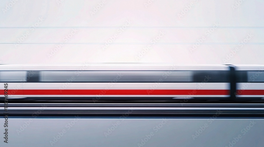 Poster high-speed technology and motion in abstract perspective view