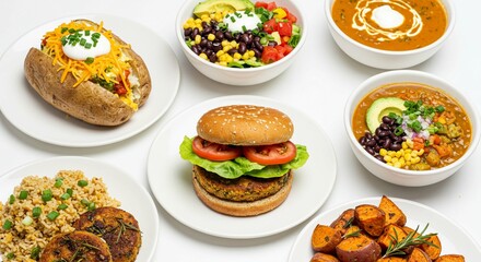 Delicious Vegan Meal Prep Plant Based Burger Bowls Potatoes