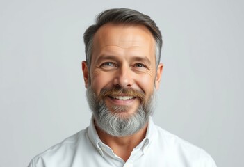 Portrait of a middle-aged man with beard