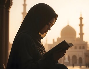 Ramadhan Kareem muslim background. Generative AI