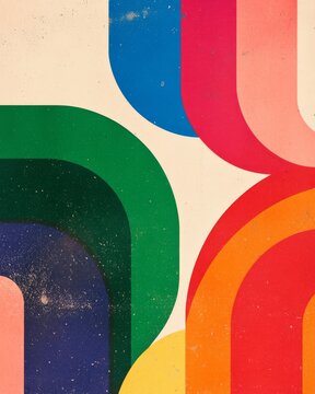 abstract multicolor background with space for text and copy.