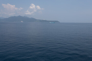 Voyage en bateau entre les iles des Philippines