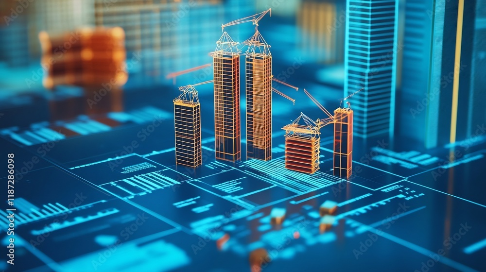 Poster Highresolution depiction of corporate restructuring strategy emphasizing debt reduction asset optimization