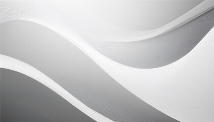 abstract white and gray lines curve smooth modern with space subtle background  illustration