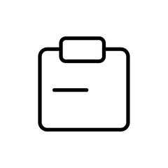 Notepad icon flat editable icon mark